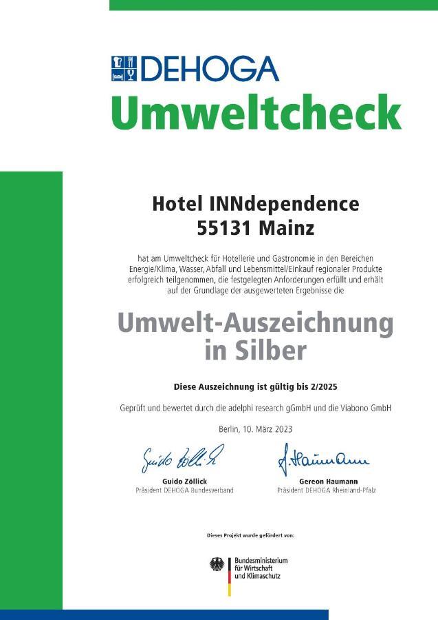 Hotel Inndependence ไมนซ์ ภายนอก รูปภาพ